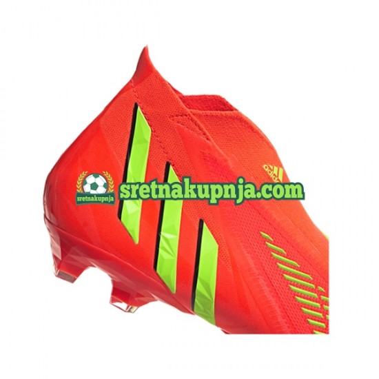 Adidas Predator EDGE AG Game Data Crvena zelena Nogometne kopačke