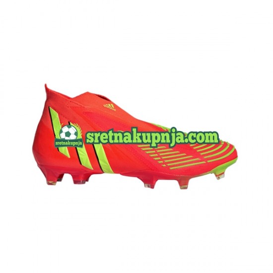Adidas Predator EDGE FG Game Data Crvena zelena Nogometne kopačke