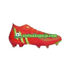 Adidas Predator EDGE.1 FG Game Data Crvena zelena Nogometne kopačke