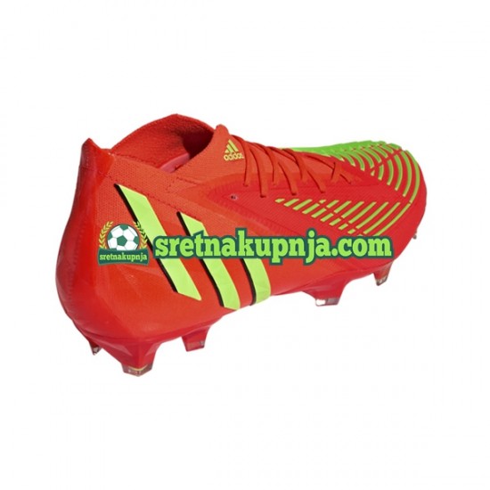 Adidas Predator EDGE.1 FG Game Data Crvena zelena Nogometne kopačke