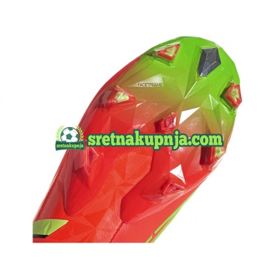 Adidas Predator EDGE.1 FG Game Data Crvena zelena Nogometne kopačke