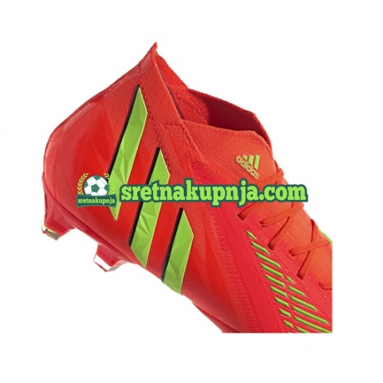 Adidas Predator EDGE.1 FG Game Data Crvena zelena Nogometne kopačke
