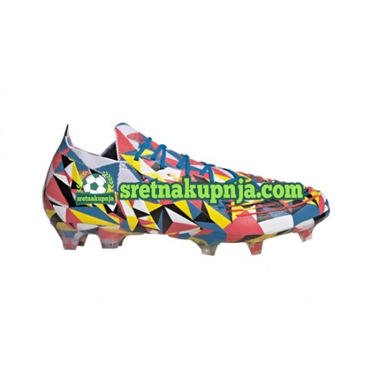Adidas Predator EDGE.1 L FG Geometric Plava Žuta boja Nogometne kopačke