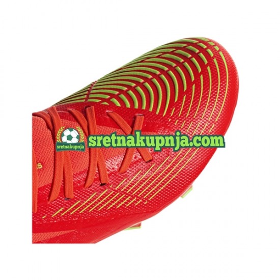 Adidas Predator EDGE.3 FG Game Data Crvena zelena Nogometne kopačke