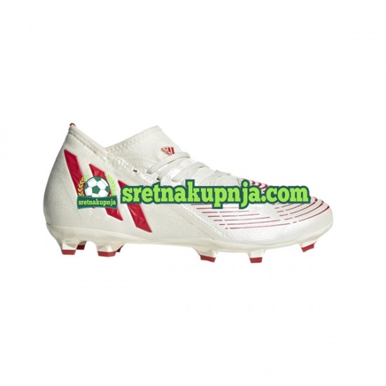 Adidas Predator EDGE.3 FG Showdown Crvena Zlato Bijela Nogometne kopačke