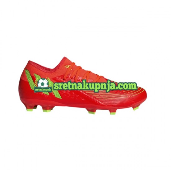 Adidas Predator EDGE.3 L FG Game Data Crvena zelena Nogometne kopačke