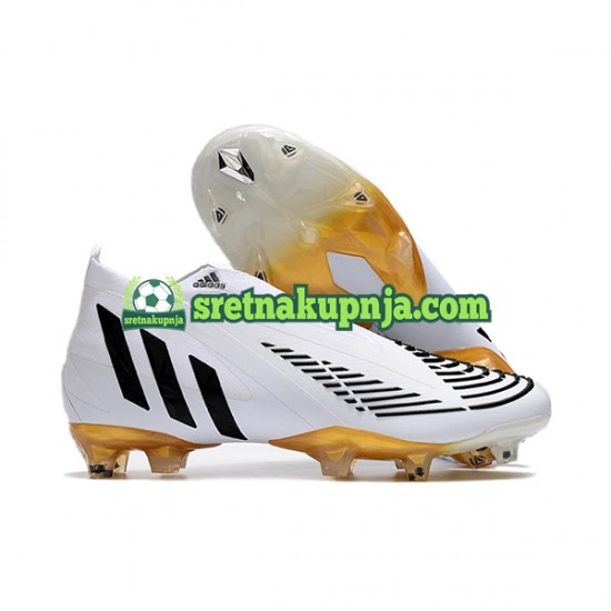 Adidas Predator Edge Geometric FG Bijela Crno Nogometne kopačke