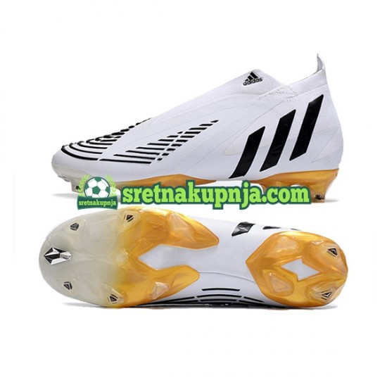 Adidas Predator Edge Geometric FG Bijela Crno Nogometne kopačke