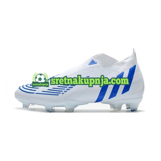 Adidas Predator Edge Geometric FG Plava Bijela Nogometne kopačke