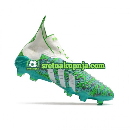 Adidas Predator FREAK FG Bijela zelena Nogometne kopačke