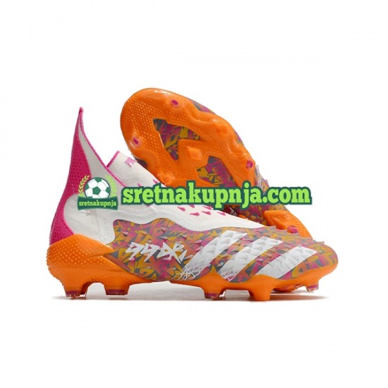 Adidas Predator FREAK FG Ljubičasta naranča Bijela Nogometne kopačke