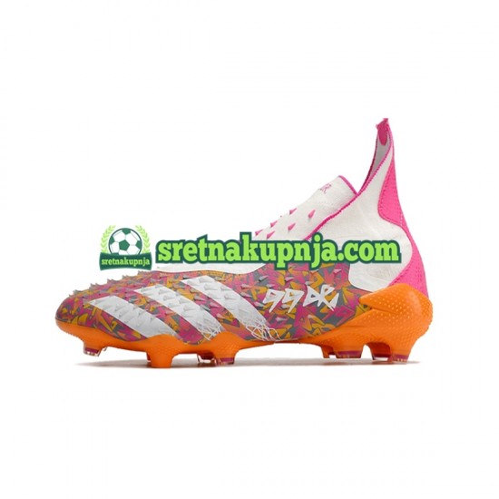 Adidas Predator FREAK FG Ljubičasta naranča Bijela Nogometne kopačke