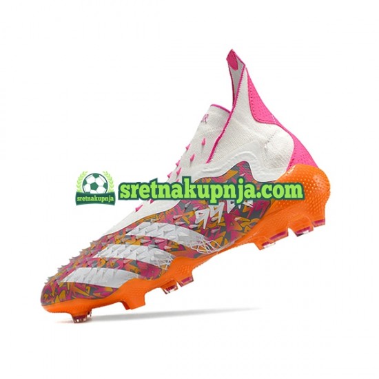 Adidas Predator FREAK FG Ljubičasta naranča Bijela Nogometne kopačke