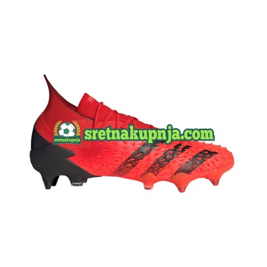Adidas Predator FREAK.1 SG Meteorite Crvena Crno Nogometne kopačke