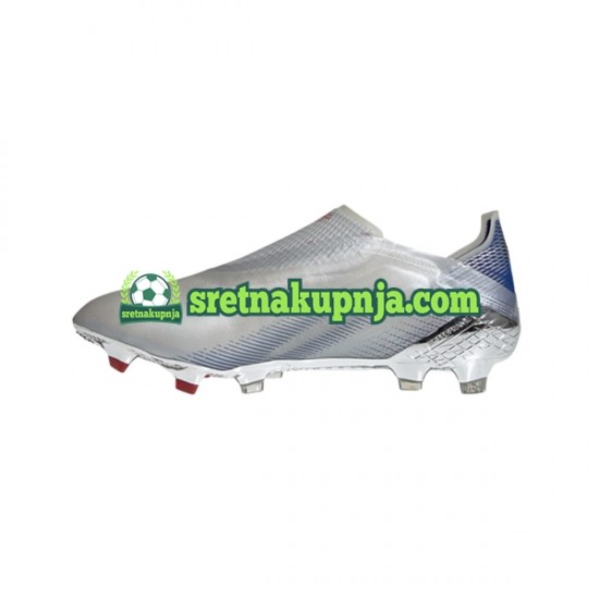 Adidas X GHOSTED FG Showpiece Silver Crvena Crno Nogometne kopačke