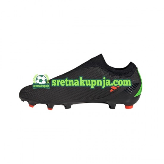 Adidas X Speedportal.3 LL FG Shadowportal Crvena zelena Crno Nogometne kopačke