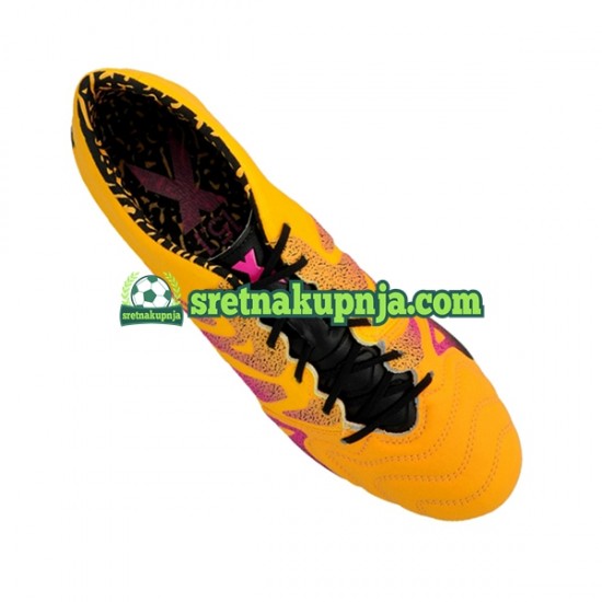 Adidas X5.1 SG Leder Zlato Ružičasta Nogometne kopačke