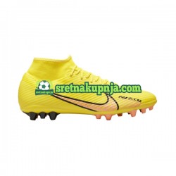 Nike Air Zoom Mercurial Superfly IX Academy AG AG Lucent Ružičasta Žuta boja Nogometne kopačke