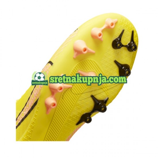 Nike Air Zoom Mercurial Superfly IX Academy AG AG Lucent Ružičasta Žuta boja Nogometne kopačke