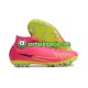 Nike Air Zoom Mercurial Superfly IX Academy AG Ružičasta zelena Nogometne kopačke