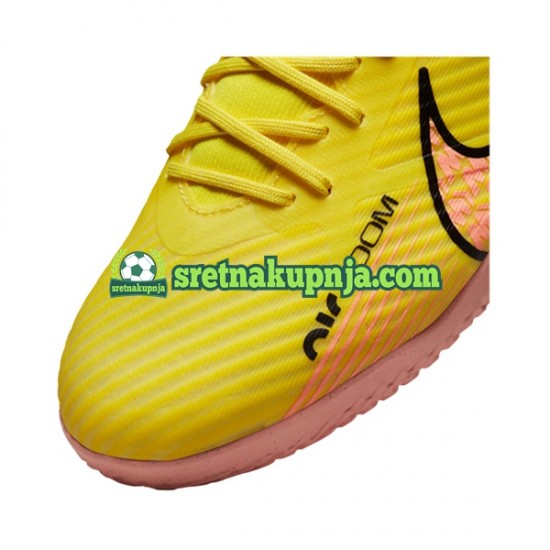 Nike Air Zoom Mercurial Superfly IX Academy IC Halle Lucent Ružičasta Žuta boja Nogometne kopačke