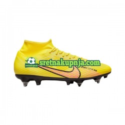 Nike Air Zoom Mercurial Superfly IX Academy SG Pro Lucent AC Ružičasta Žuta boja Nogometne kopačke