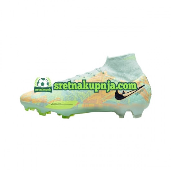 Nike Air Zoom Mercurial Superfly IX Bonded Elite FG Plava zelena Nogometne kopačke