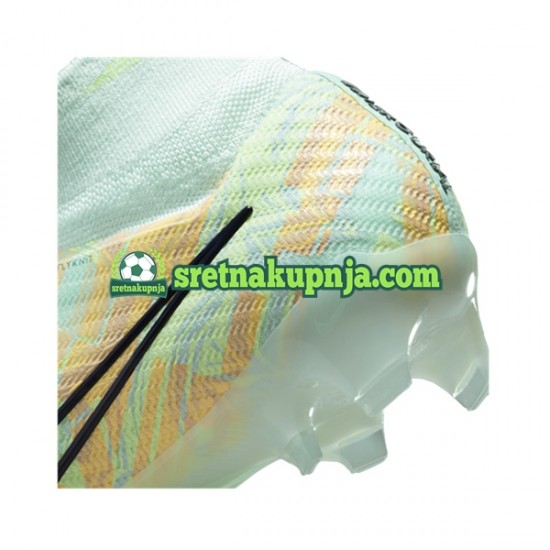 Nike Air Zoom Mercurial Superfly IX Bonded Elite FG Plava zelena Nogometne kopačke