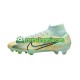 Nike Air Zoom Mercurial Superfly IX Bonded Elite FG Plava zelena Nogometne kopačke