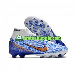 Nike Air Zoom Mercurial Superfly IX Elite AG Plava Nogometne kopačke