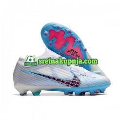 Nike Air Zoom Mercurial Superfly IX Elite AG Plava Bijela Nogometne kopačke