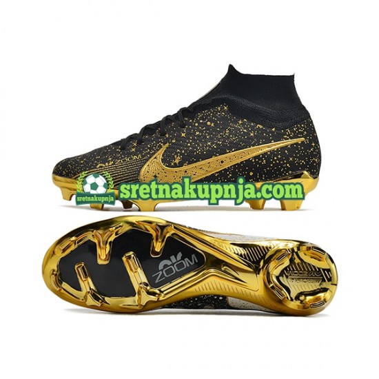 Nike Air Zoom Mercurial Superfly IX Elite Žuta boja Crno Nogometne kopačke