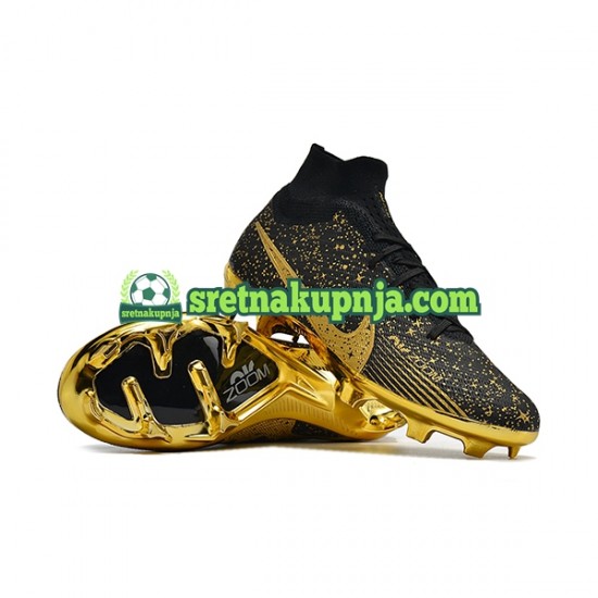 Nike Air Zoom Mercurial Superfly IX Elite Žuta boja Crno Nogometne kopačke