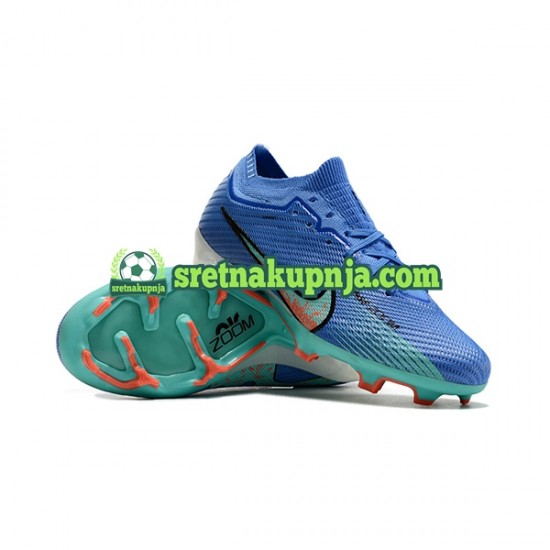 Nike Air Zoom Mercurial Superfly IX Elite FG Plava zelena Nogometne kopačke
