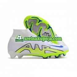 Nike Air Zoom Mercurial Superfly IX Elite FG Bijela zelena Nogometne kopačke