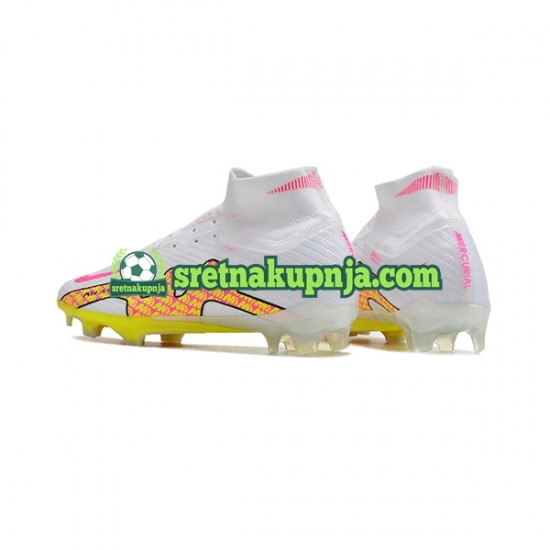 Nike Air Zoom Mercurial Superfly IX Elite FG Ružičasta Žuta boja Bijela Nogometne kopačke