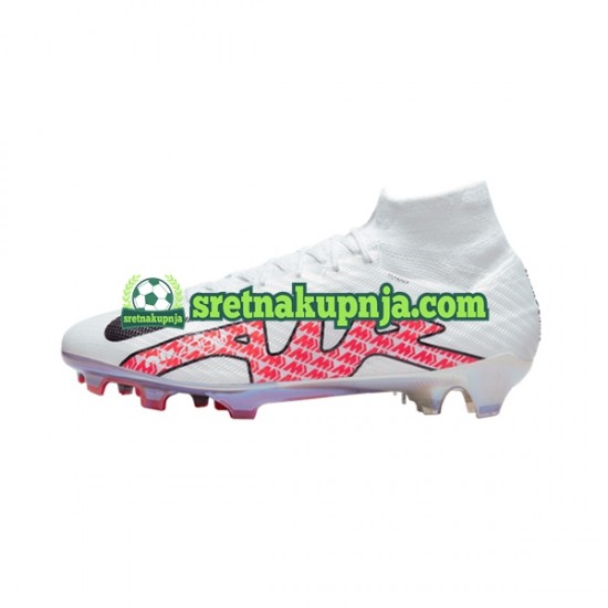 Nike Air Zoom Mercurial Superfly IX Elite FG Crvena Bijela Nogometne kopačke