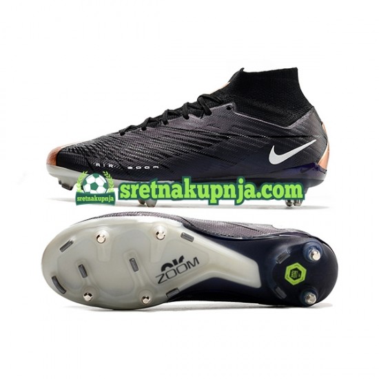 Nike Air Zoom Mercurial Superfly IX Elite SG Žuta boja Crno Nogometne kopačke