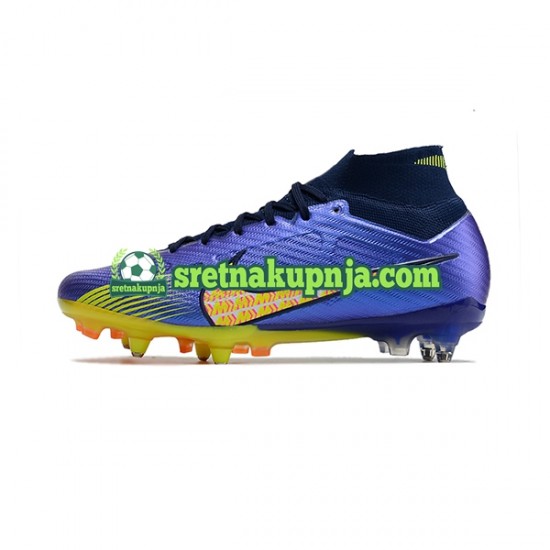 Nike Air Zoom Mercurial Superfly IX Elite SG Plava Žuta boja Nogometne kopačke