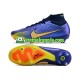 Nike Air Zoom Mercurial Superfly IX Elite SG Plava Žuta boja Nogometne kopačke