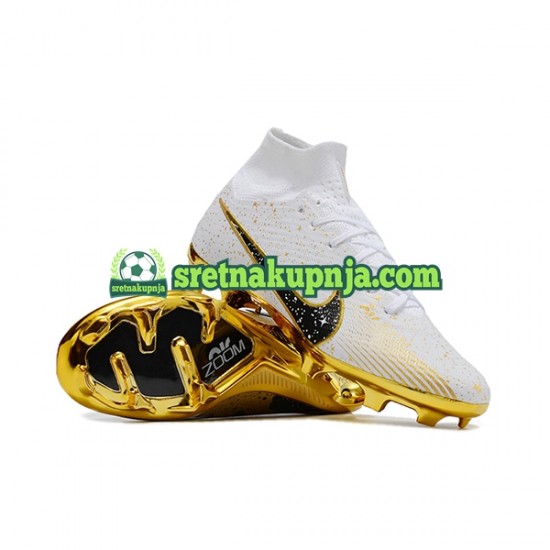 Nike Air Zoom Mercurial Superfly IX Elite Žuta boja Bijela Nogometne kopačke