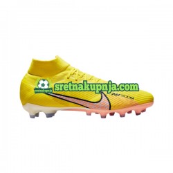 Nike Air Zoom Mercurial Superfly IX Pro AG Pro AG Pro Lucent Ružičasta Žuta boja Nogometne kopačke