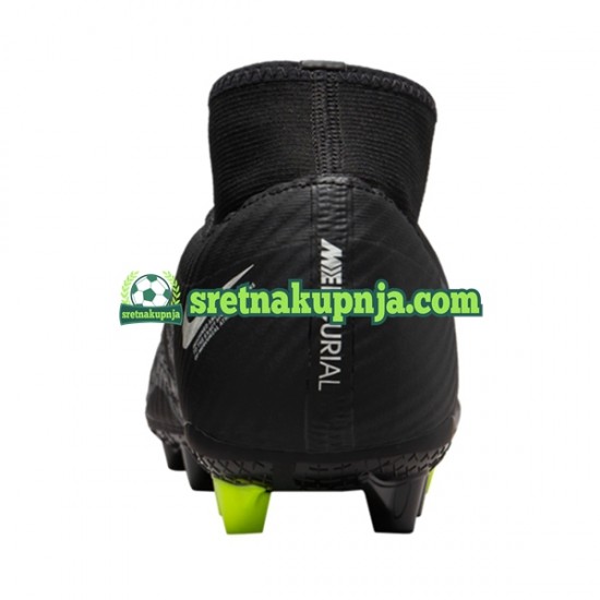 Nike Air Zoom Mercurial Superfly IX Shadow Academy AG Sivo Crno Nogometne kopačke