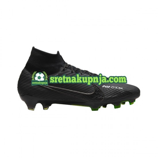 Nike Air Zoom Mercurial Superfly IX Shadow Elite FG Sivo Crno Nogometne kopačke