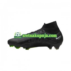 Nike Air Zoom Mercurial Superfly IX Shadow Elite FG Sivo Crno Nogometne kopačke