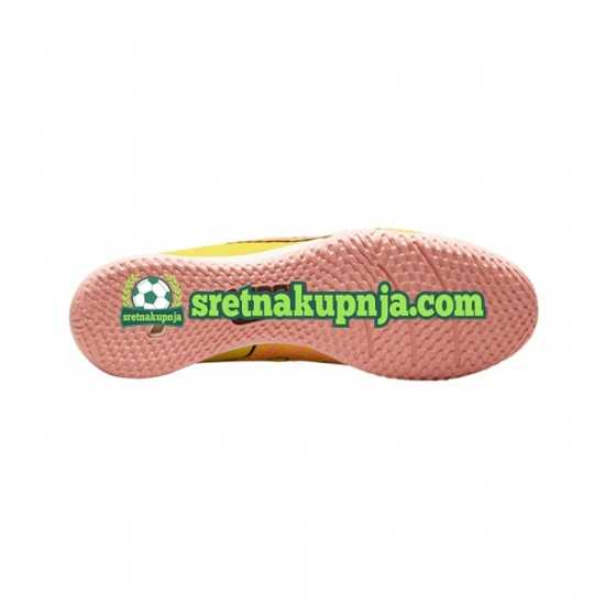 Nike Air Zoom Mercurial Vapor XV Academy IC Halle Lucent Ružičasta Žuta boja Nogometne kopačke