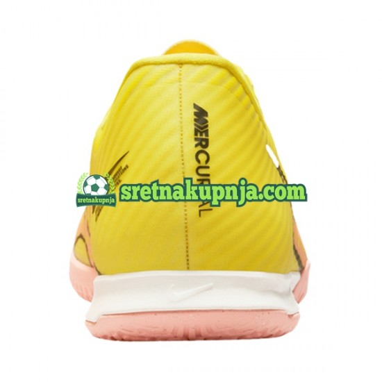 Nike Air Zoom Mercurial Vapor XV Academy IC Halle Lucent Ružičasta Žuta boja Nogometne kopačke