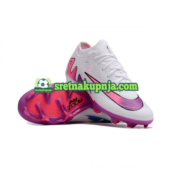 Nike Air Zoom Mercurial Vapor XV Elite AG Ljubičasta Ružičasta Bijela Nogometne kopačke