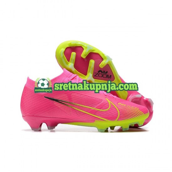Nike Air Zoom Mercurial Vapor XV Elite FG Crvena zelena Nogometne kopačke