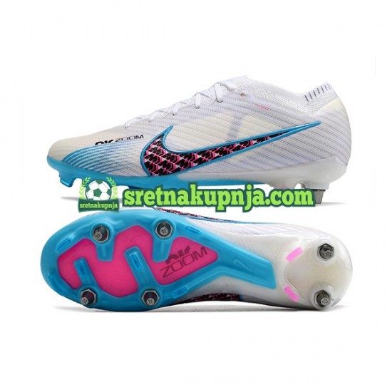 Nike Air Zoom Mercurial Vapor XV Elite SG Plava Bijela Nogometne kopačke